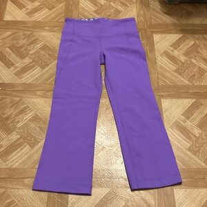 girl pants purple size 2